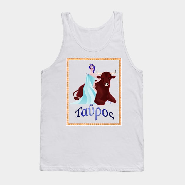 Horoscope Goddesses-Taurus Tank Top by amadeuxway